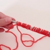 Tricot à l'envers