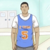 Porter un maillot de basket