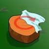 Garder une souche d'arbre
