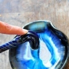 Nettoyer une pipe en verre