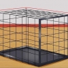 Empêcher un chien de faire caca dans sa cage