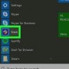Laisser une chaîne sur slack