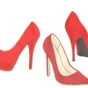 Porter des chaussures rouges