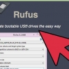Utiliser rufus