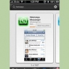 En utilisant whatsapp