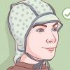 Passez vous-même vos cheveux à travers un bonnet de surbrillance