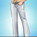 Étirez la ceinture de votre pantalon