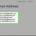 Choisissez une adresse e-mail