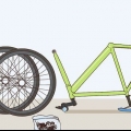 Peindre un vélo