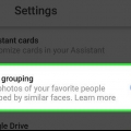 Marquer des visages dans google photos