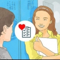 Ecrivez une fille que vous l'aimez