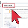 Utiliser un proxy