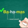 Découper des mots anglais en syllabes