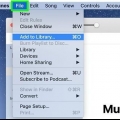 Mettre des mp3 dans itunes