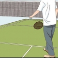 Servir au badminton
