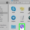 Déconnectez-vous de viber sur pc ou mac