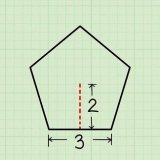 Calculer l'aire d'un pentagone