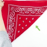 Comment plier un bandana