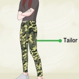 Pantalon style camouflage