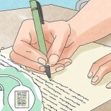 Rédaction d'un brouillon