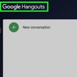 Envoyer une invitation à google hangouts