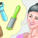 Utilisation d'une lime à pied