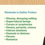 Écrire de la fiction gothique