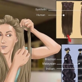 Poser des extensions de cheveux