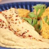 Préparation du houmous