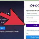 Changez votre mot de passe dans yahoo