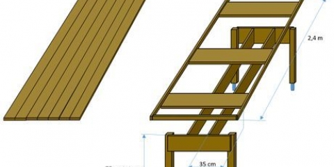 Faire une table d'extérieur
