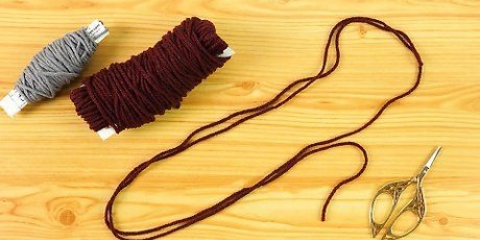 Fabriquer une échelle à godets en corde
