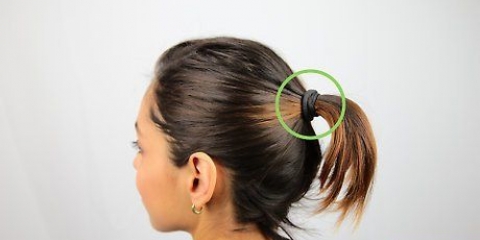 Faire un chignon aux cheveux courts