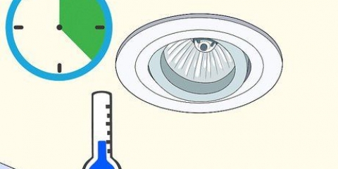 Changer une lampe avec un éclairage encastré