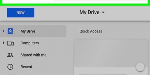 Copier un dossier dans google drive sur pc ou mac