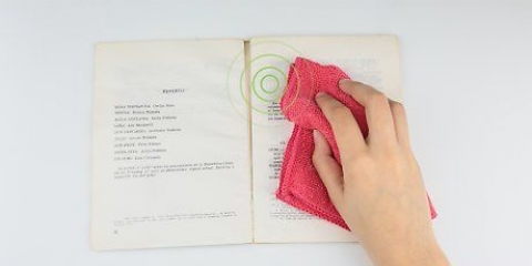 Enregistrer un livre mouillé