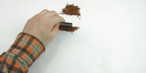 Rouler une cigarette