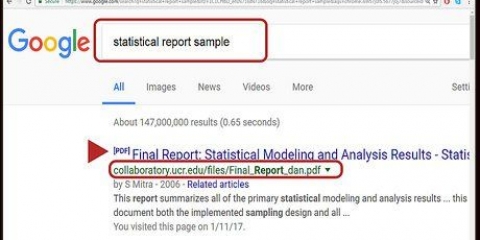 Rédaction d'un rapport statistique