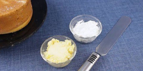Décorer un gâteau