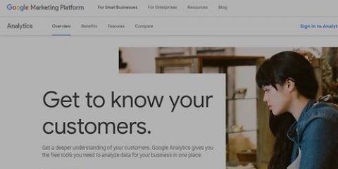 Utilisation de google analytics