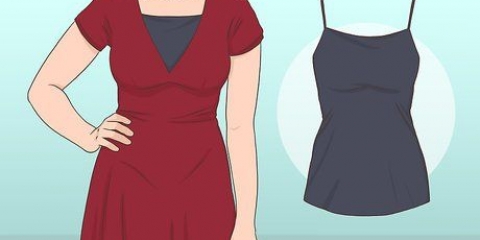 Couvrir le décolleté sur une robe soignée