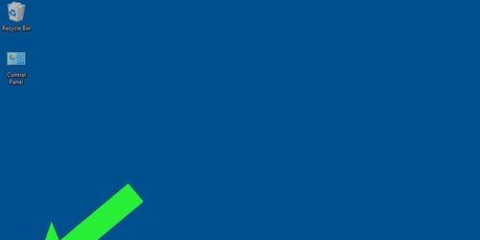 Ouverture du menu de démarrage sous windows