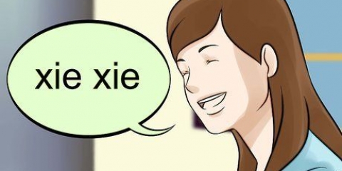 Remercier quelqu'un en chinois