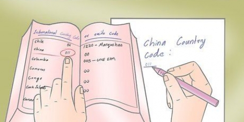 Appeler la chine