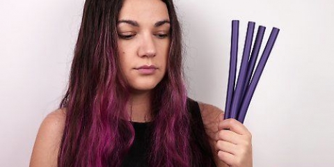 Mettre des papilles dans vos cheveux
