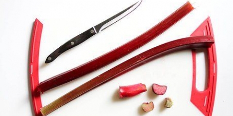 Cuisson de la rhubarbe