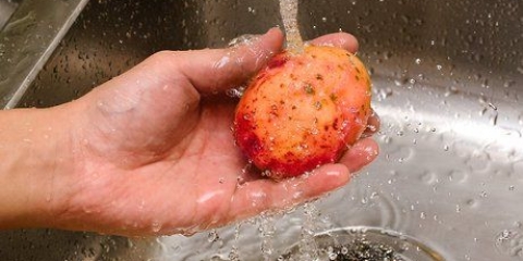 Cuisson des pommes de terre rouges