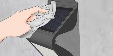 Charger des lampes solaires sans soleil