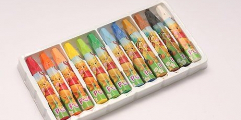 Dessin aux pastels gras