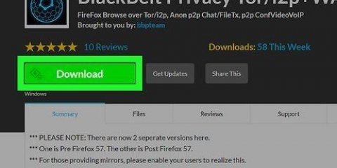 Utiliser tor avec firefox